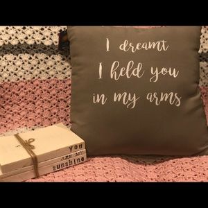 Unique baby shower gift. U R My ☀️. Books/pillow